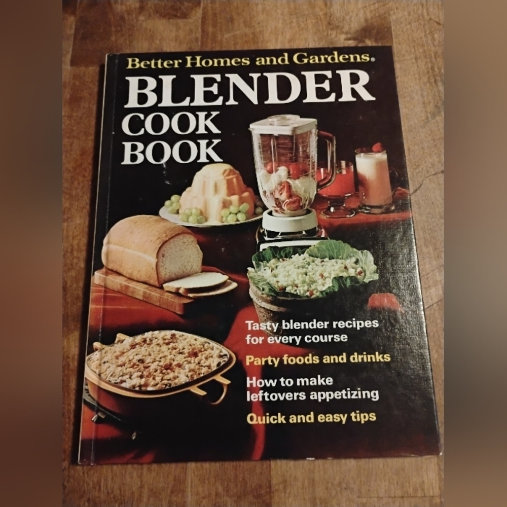 Better Homes And Gardens Blender Cookbook - Black and White